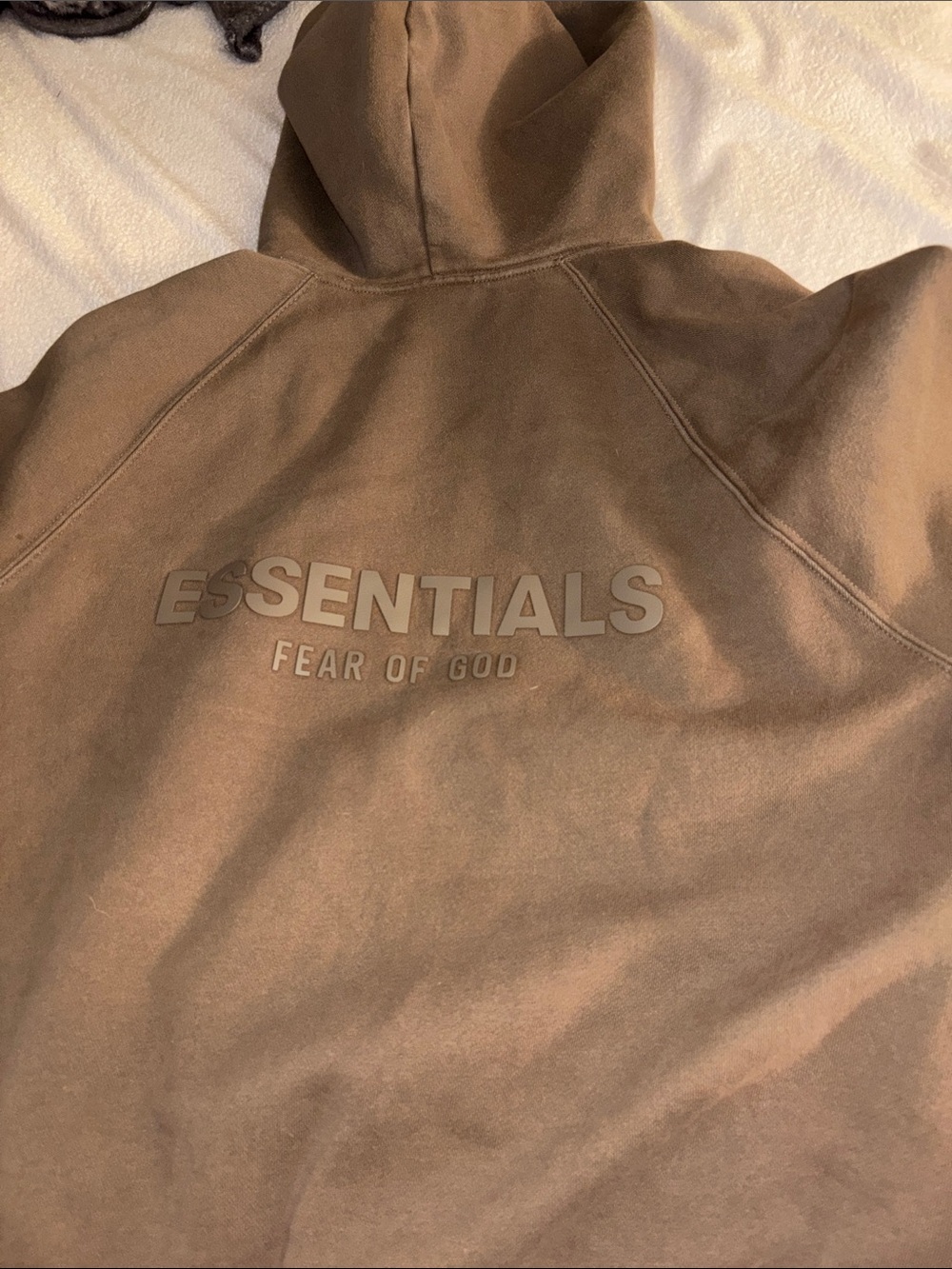 Fear Of God Pullover Hoodie in Brown Tone